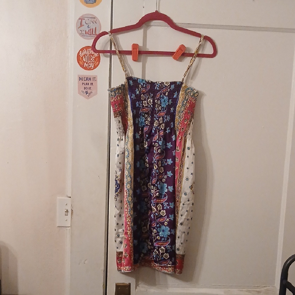 Bohemian Smocked Dress - Picture 5 of 6